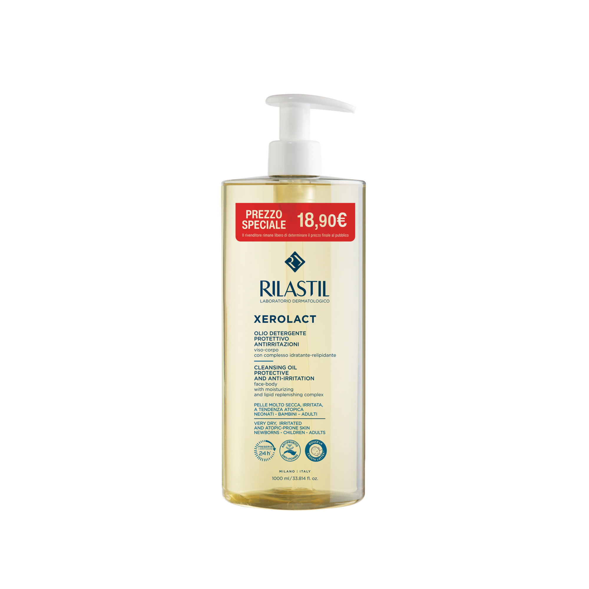 Xerolact olio detergente - rilastil - Rilastil