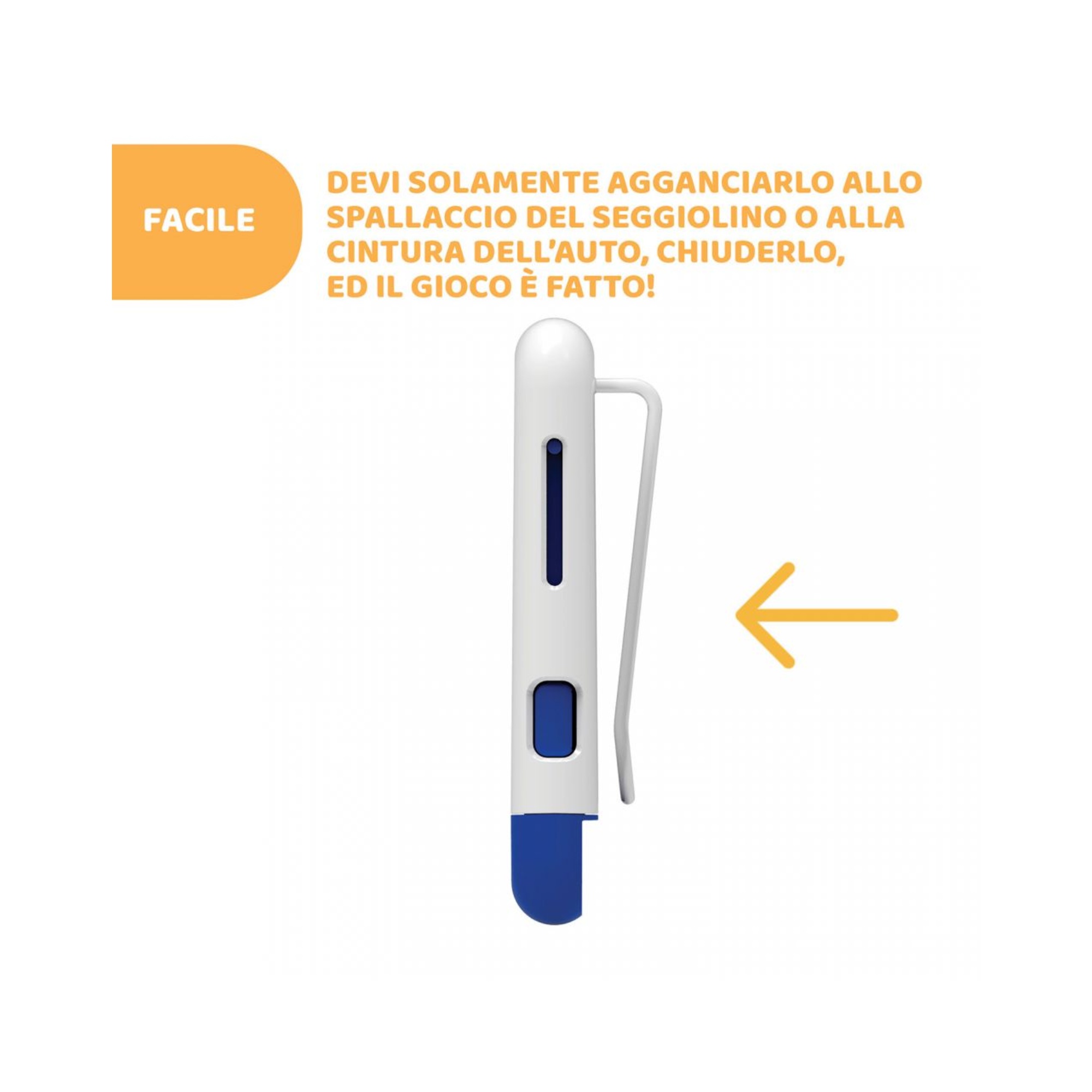 Sistema anti abbandono universale bebècare easy-tec - chicco - Chicco