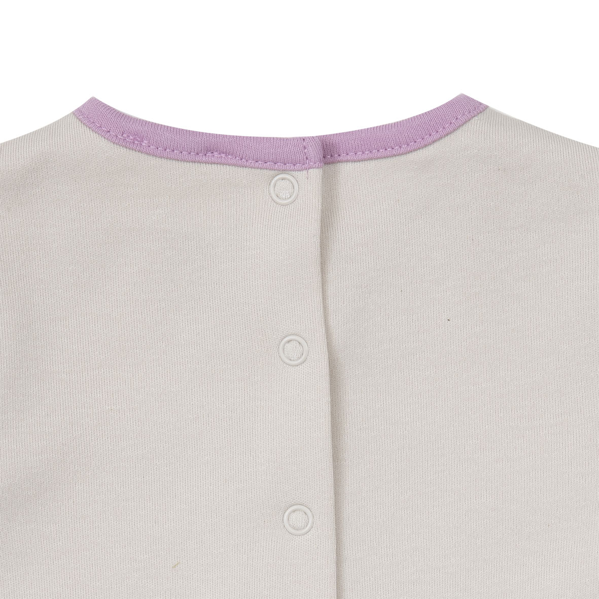 Tutina interlock bimba bicolor beige/lilla - Mawi