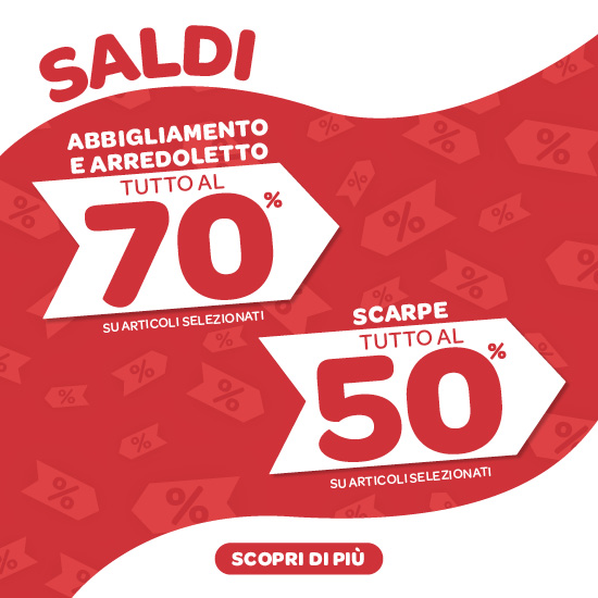 🏷️SALDI 70% E 50%📣