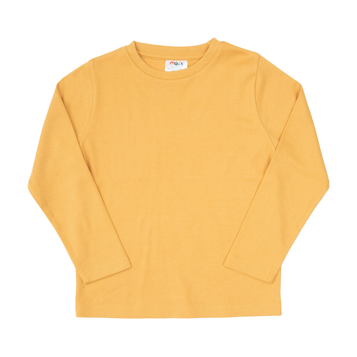 Maglia maniche lunghe bimbo gialla - Mawi