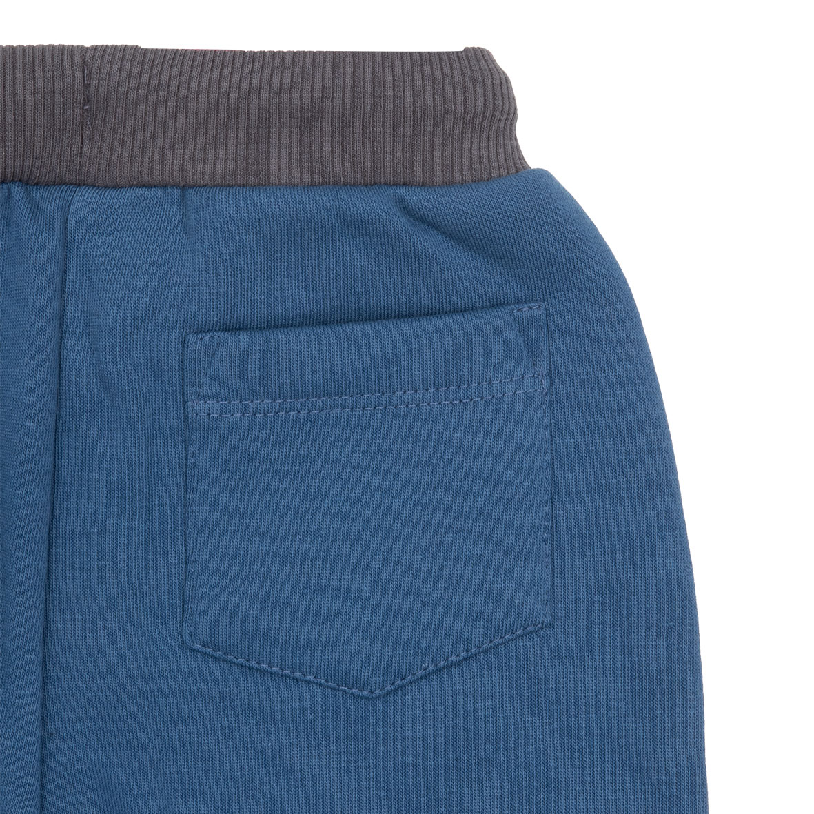 Completo jogging bimbo bicolor blu/grigio - Mawi