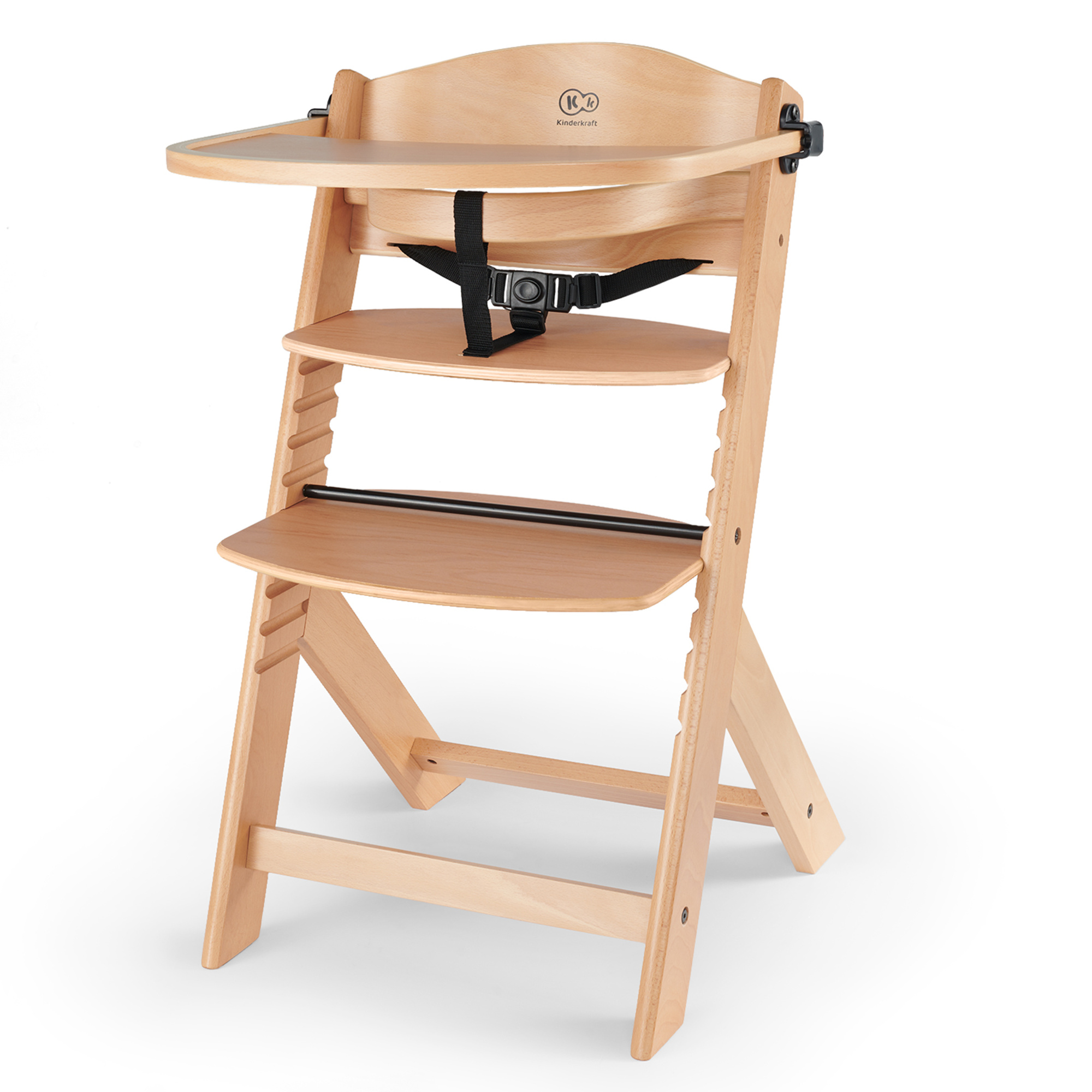 Seggiolone pappa enock natural wood - kinderkraft - KinderKraft