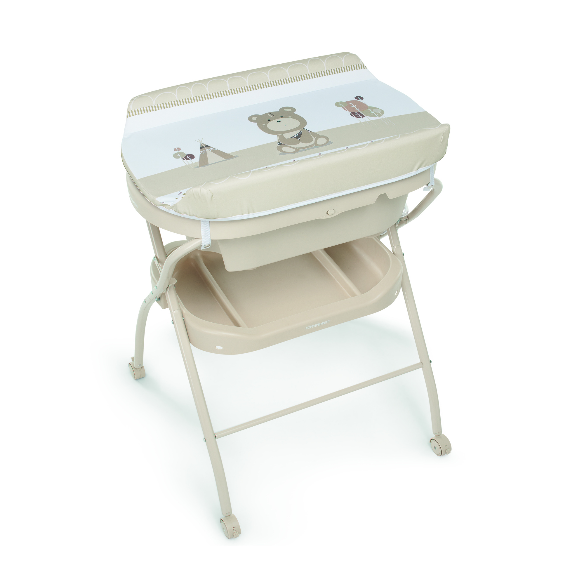 Bagnetto con fasciatoio bath&co augh  - foppapedretti - Foppapedretti