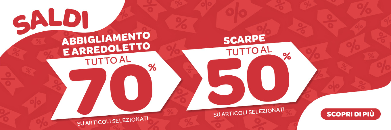 🏷️SALDI 70% E 50%📣