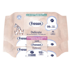 Salviettine delicate bipacco (140pz)  - fissan - Fissan