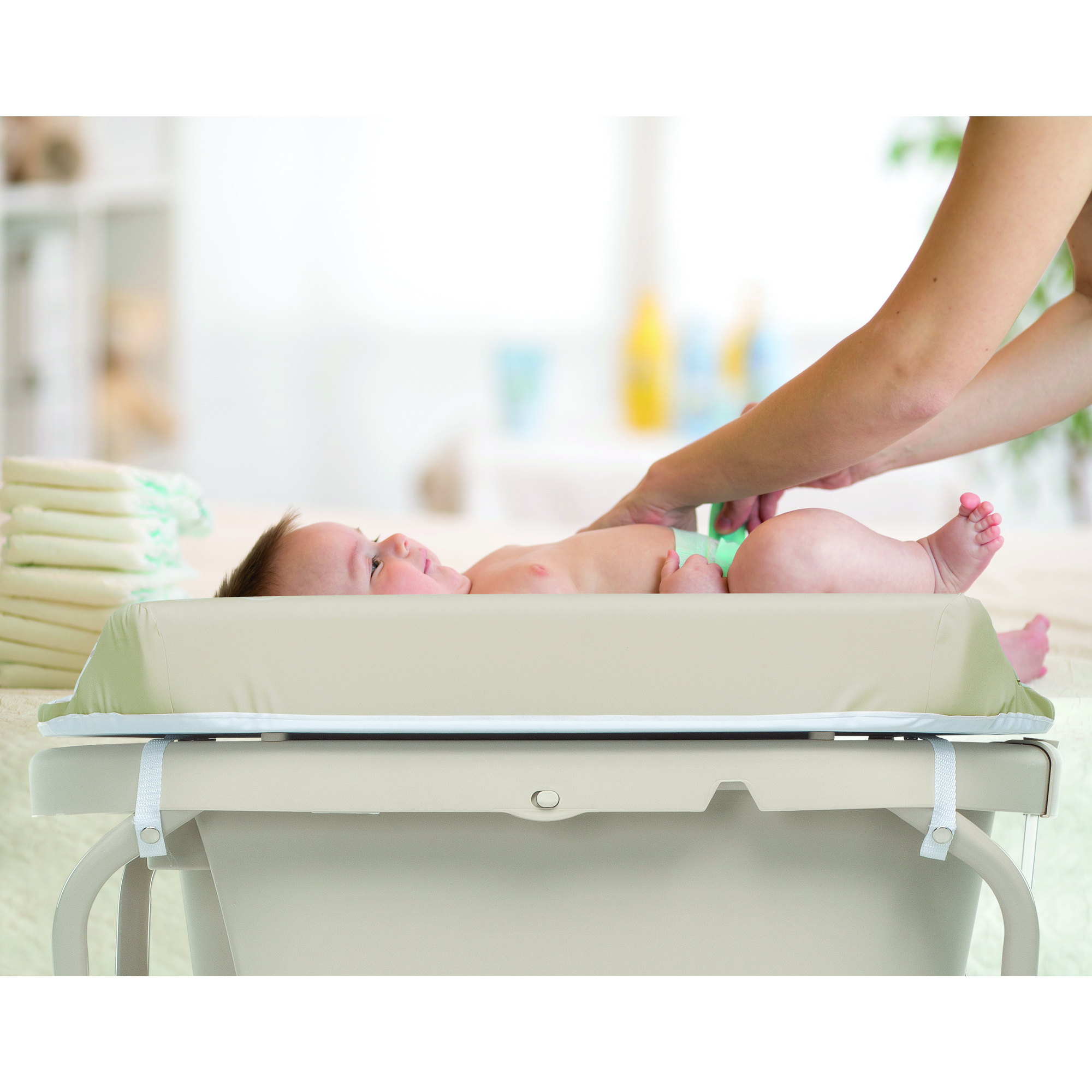 Bagnetto con fasciatoio bath&co dolcestella - foppapedretti - Foppapedretti