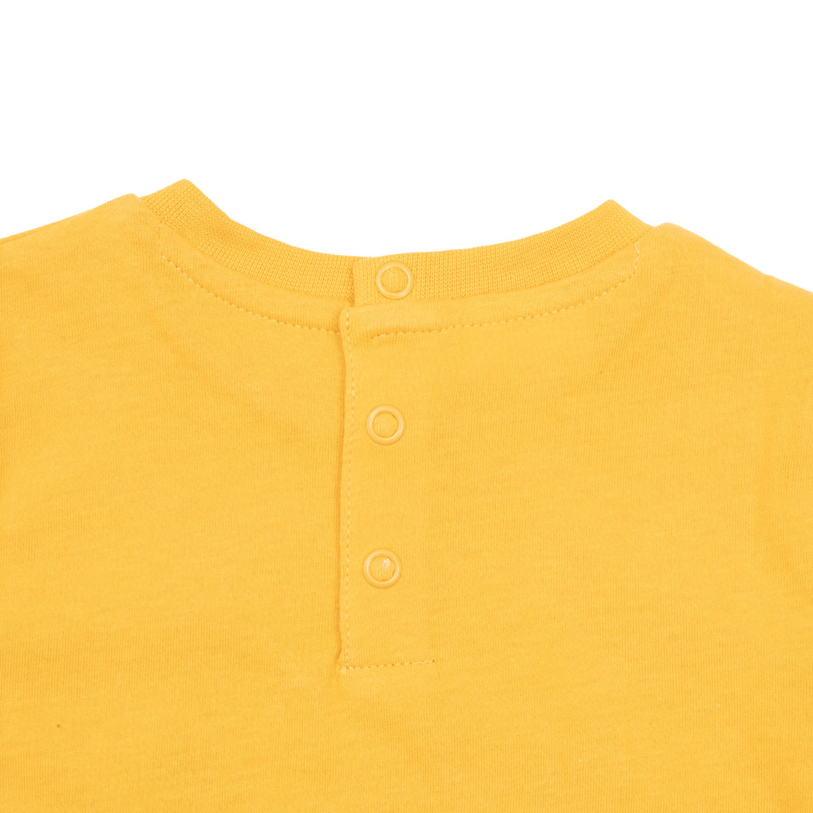 T-shirt maniche lunghe bimbo gialla stampata - Mawi