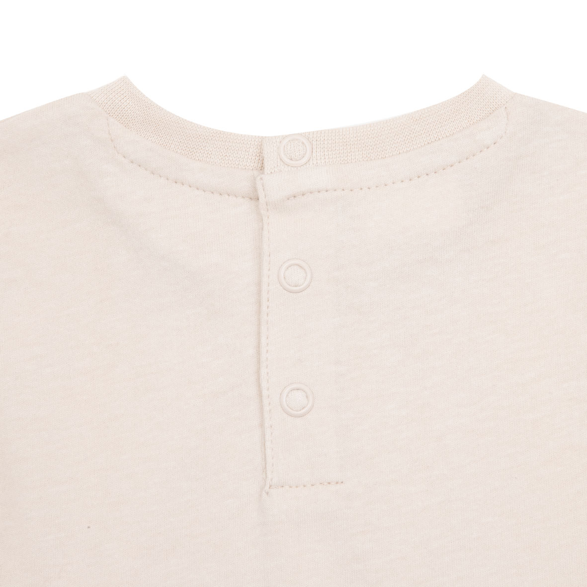 T-shirt maniche lunghe bimbo panna stampata - Mawi