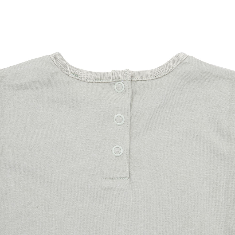 Maglia jersey manica lunga bimba verde stampata - Mawi