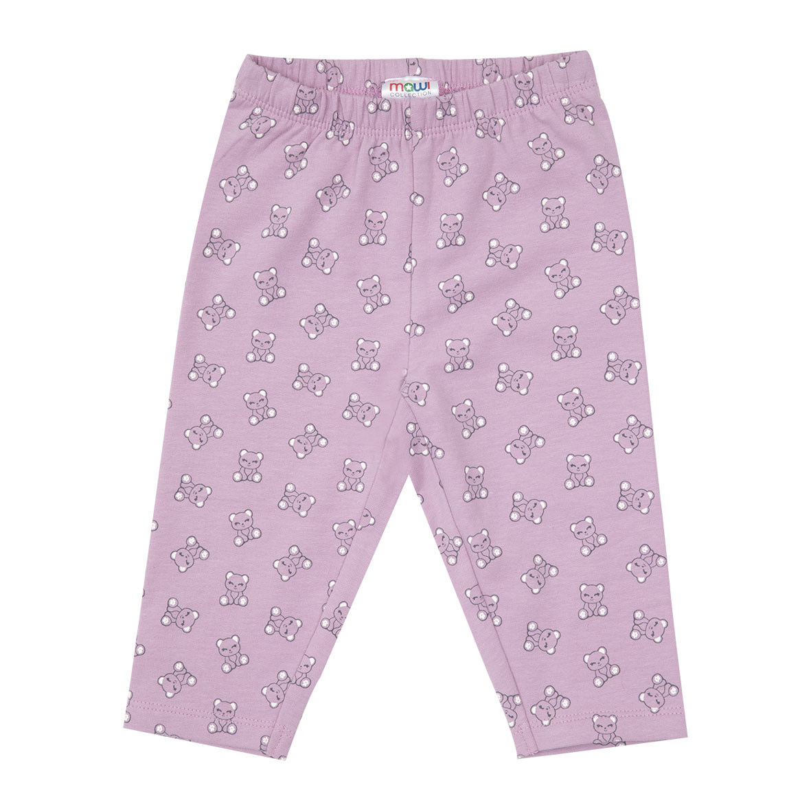 Legging felpati bimba rosa "orsetti" - Mawi