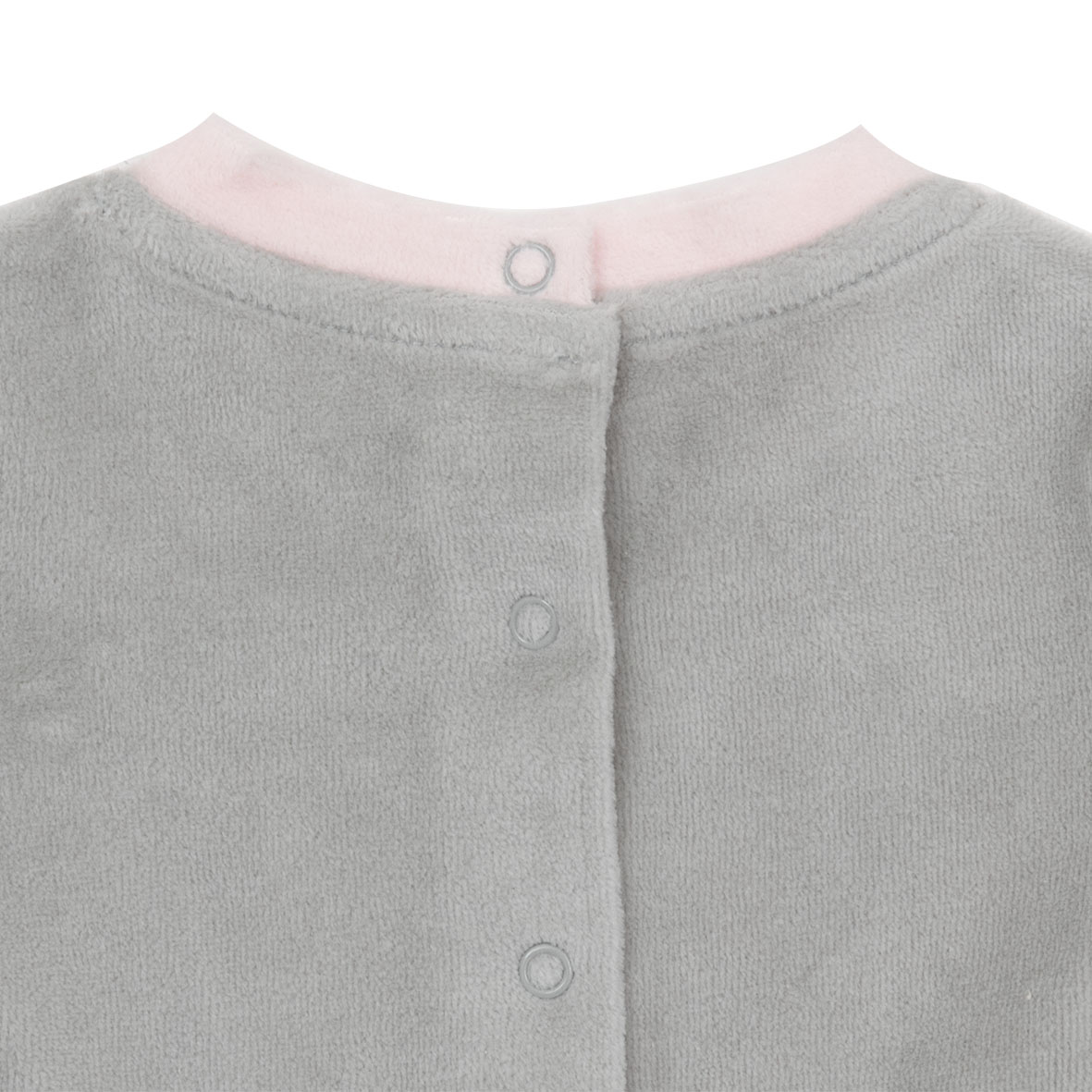 Tutina ciniglia bimba grigio-verde - Mawi