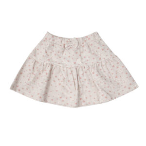 Gonna felpata bimba balze beige - Mawi