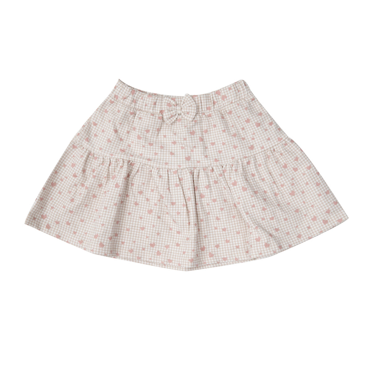 Gonna felpata bimba balze beige - Mawi