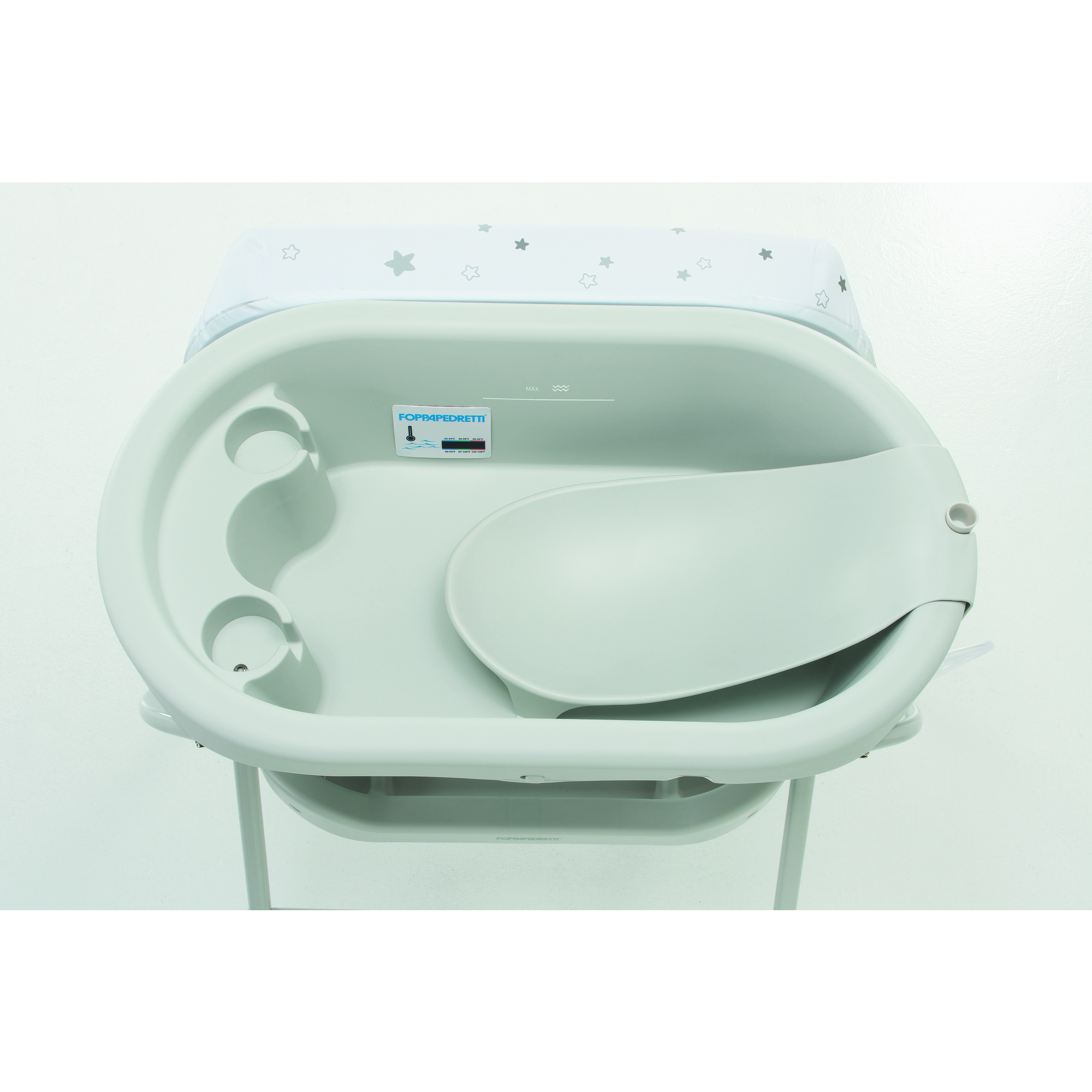Bagnetto con fasciatoio bath&co dolcestella - foppapedretti - Foppapedretti