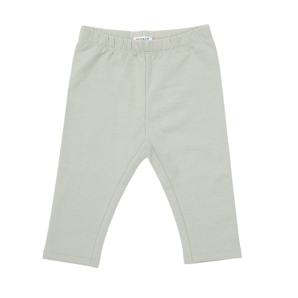 Legging felpato bimba verde - Mawi