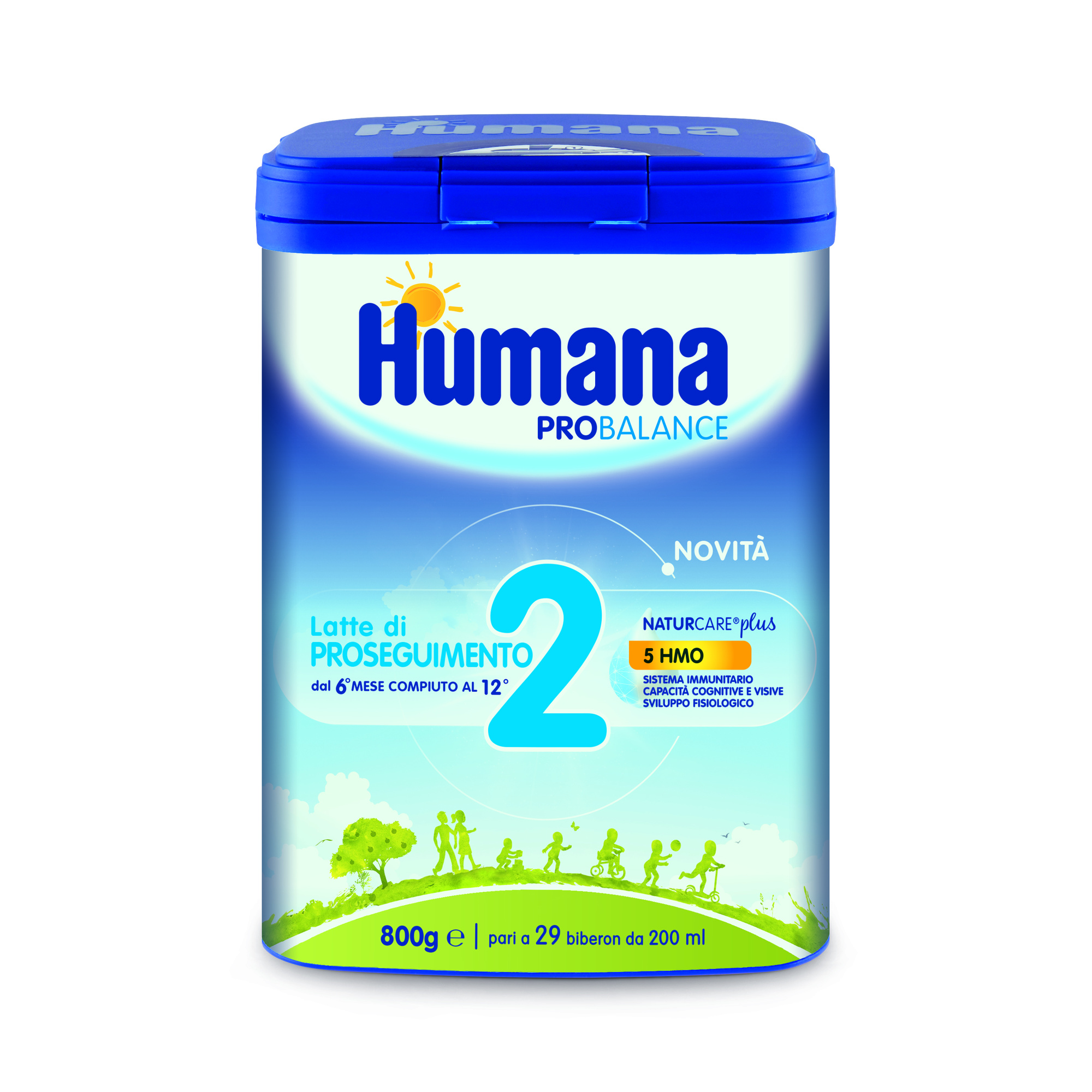 Latte humana 2 probalance polvere 5hmo 800g - humana - Humana