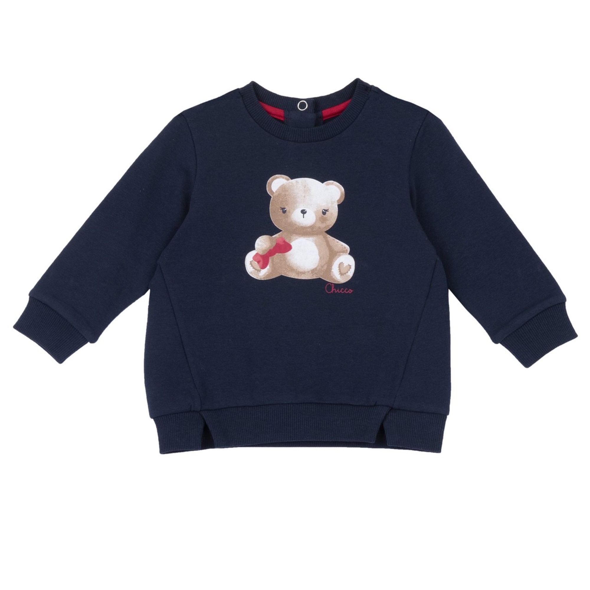 Set 2 pz felpa blu con orso+leggings orsi - chicco - Chicco