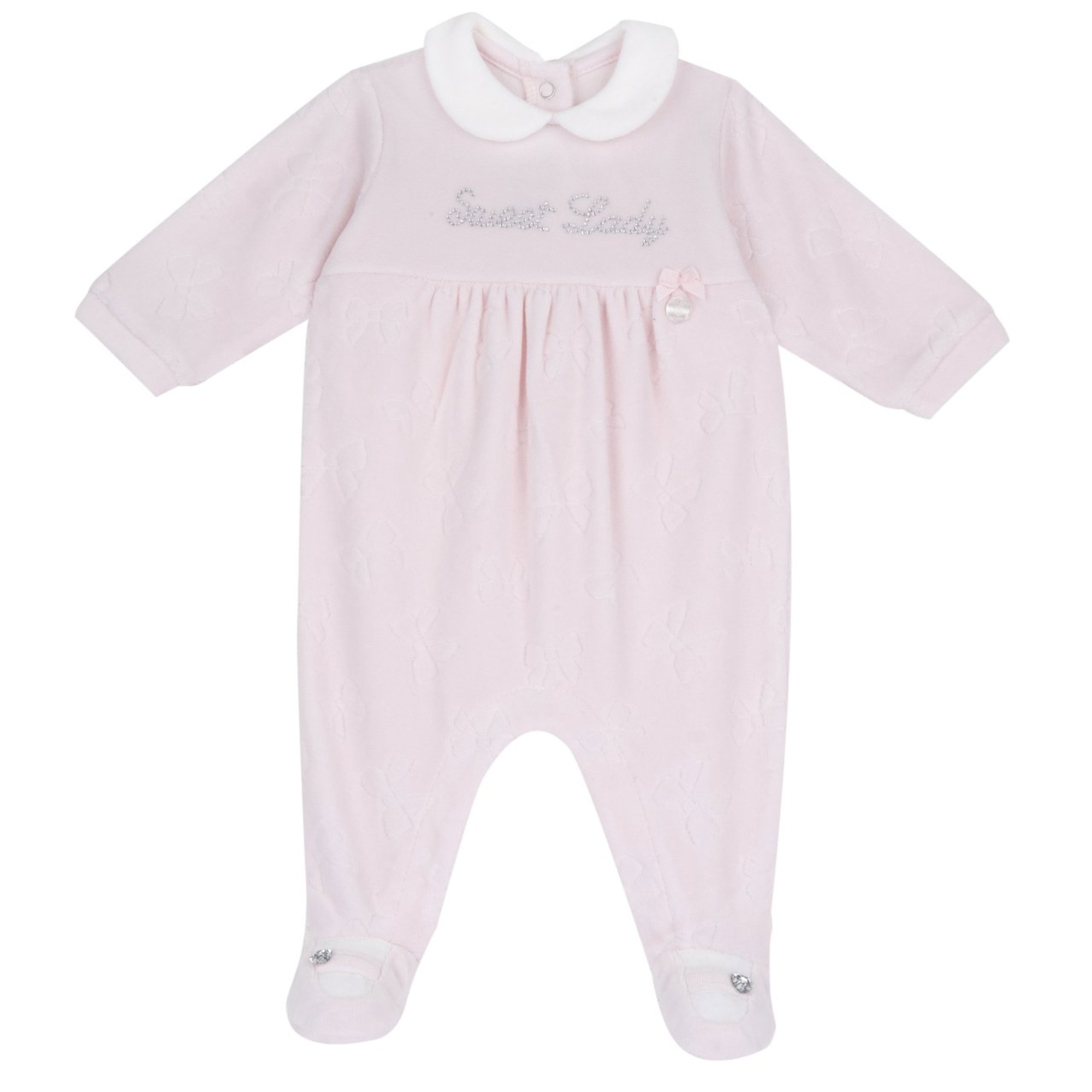 Tutina aperta entrogamba con scritta sweet lady - chicco - Chicco