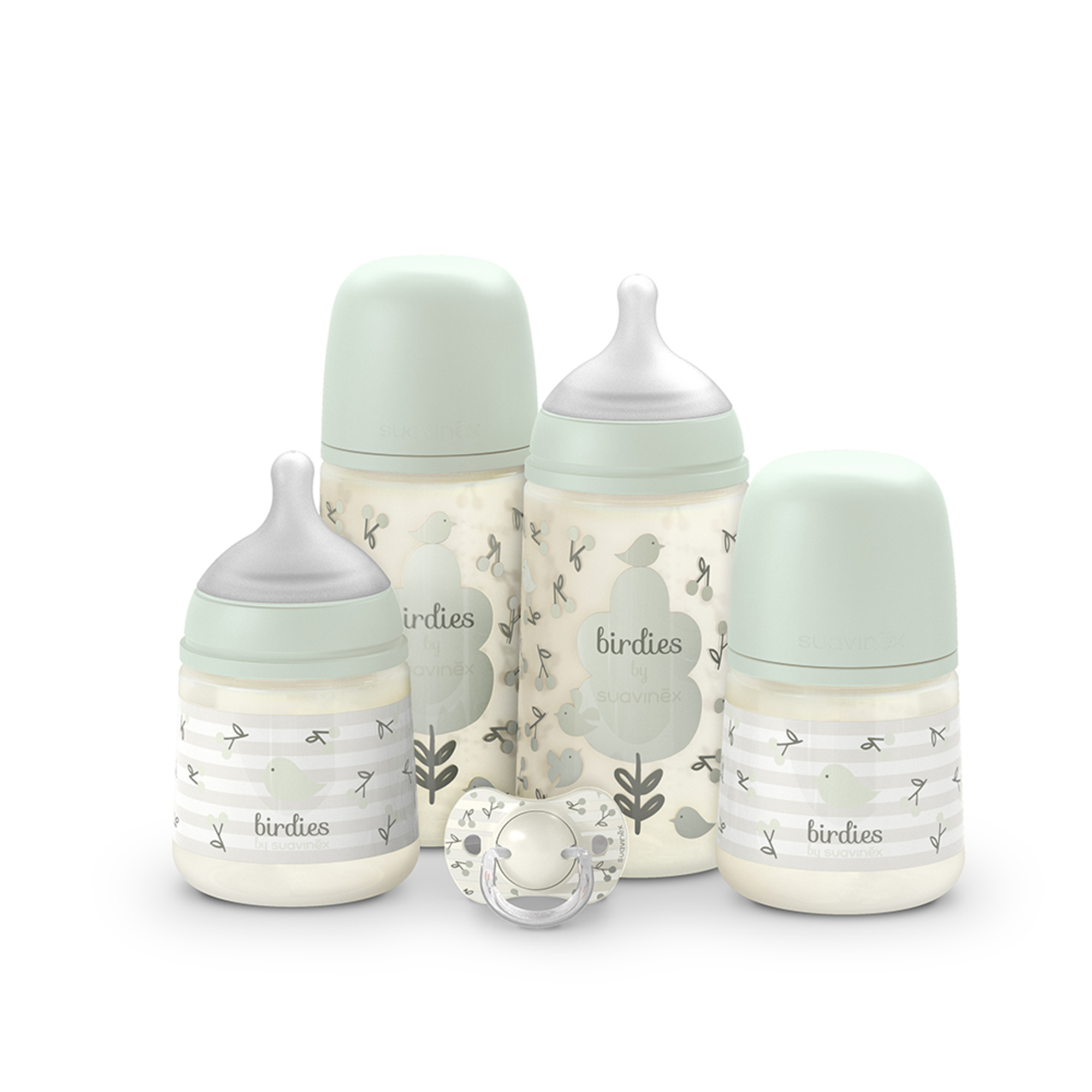 Set regalo birdies essential verde - suavinex - Suavinex
