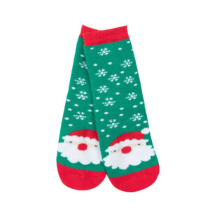 Calze antiscivolo unisex verdi "christmas" - Mawi