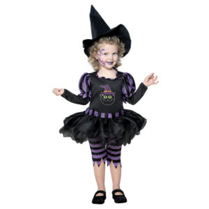 Costume da streghetta per bambini – 3+ - carnaval queen - Carnaval Queen