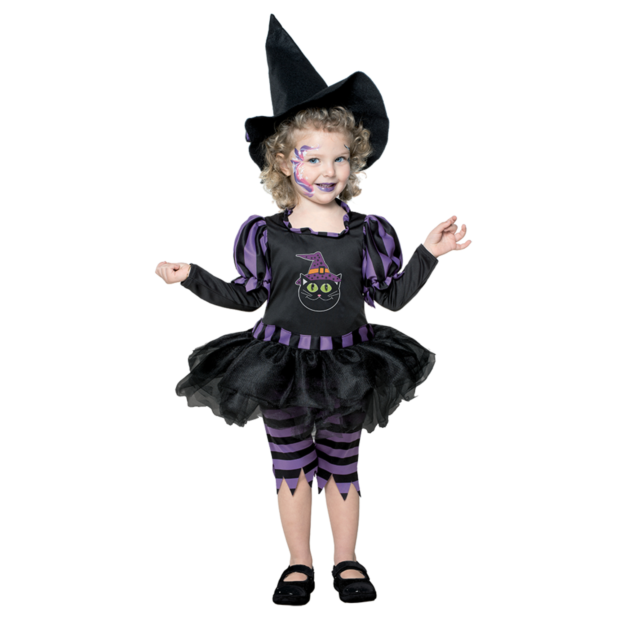 Costume da streghetta per bambini – 3+ - carnaval queen - Carnaval Queen