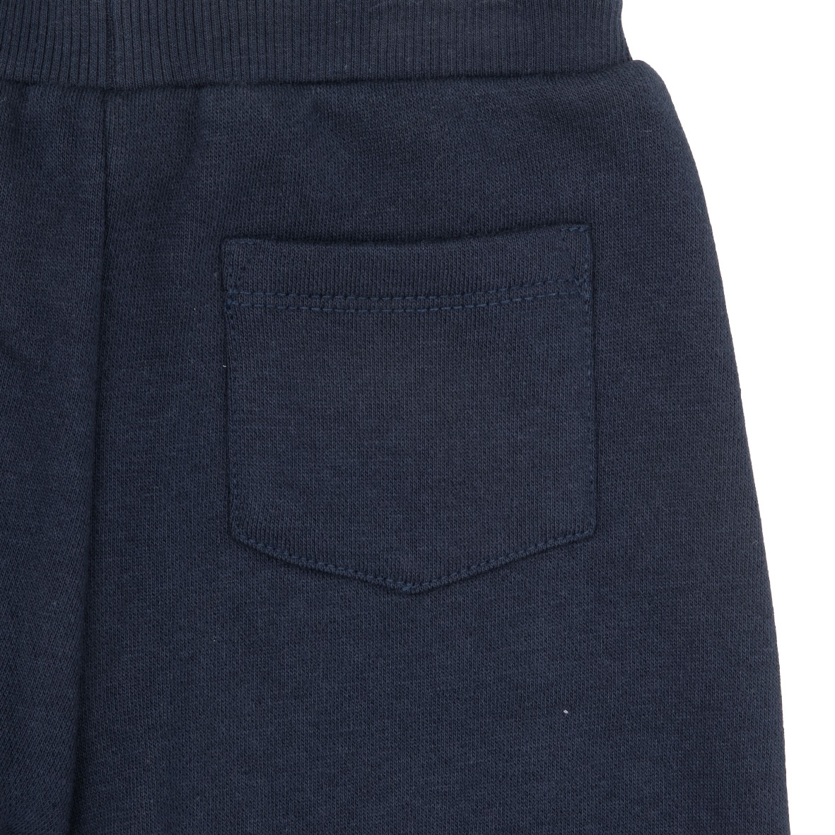 Pantalone felpato bimbo blue con stampa - Mawi