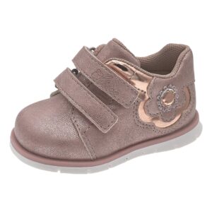 Scarpa fenix doppio velcro rosa con fiore laterale - chicco - Chicco