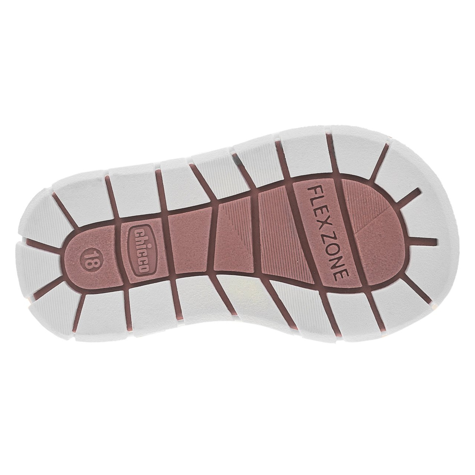 Scarpa fenix doppio velcro rosa con fiore laterale - chicco - Chicco