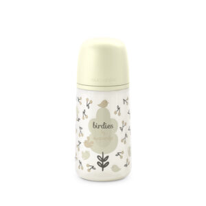Biberon birdies 270ml sxpro flusso medio +0 mesi neutro - suavinex - Suavinex