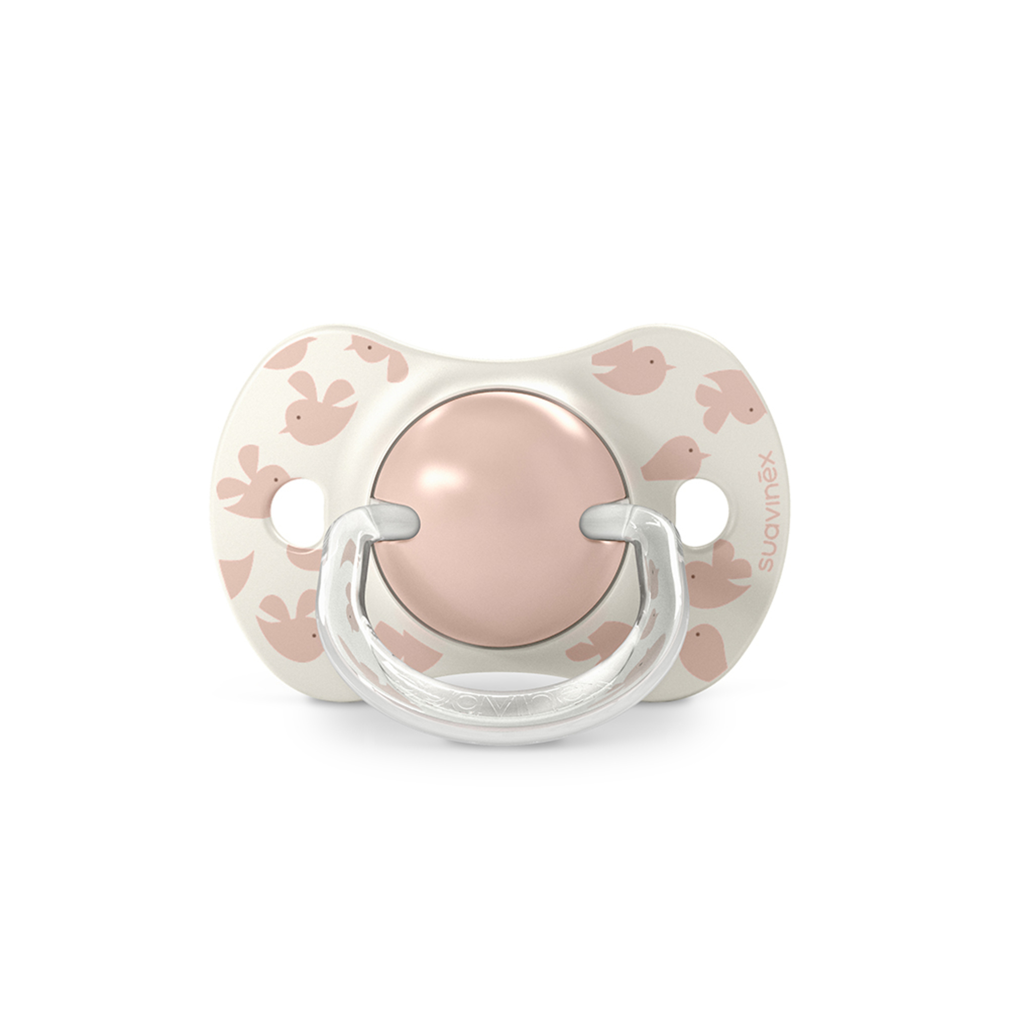 Succhietto birdies sxpro 6-18 mesi 2 pezzi rosa - suavinex - Suavinex