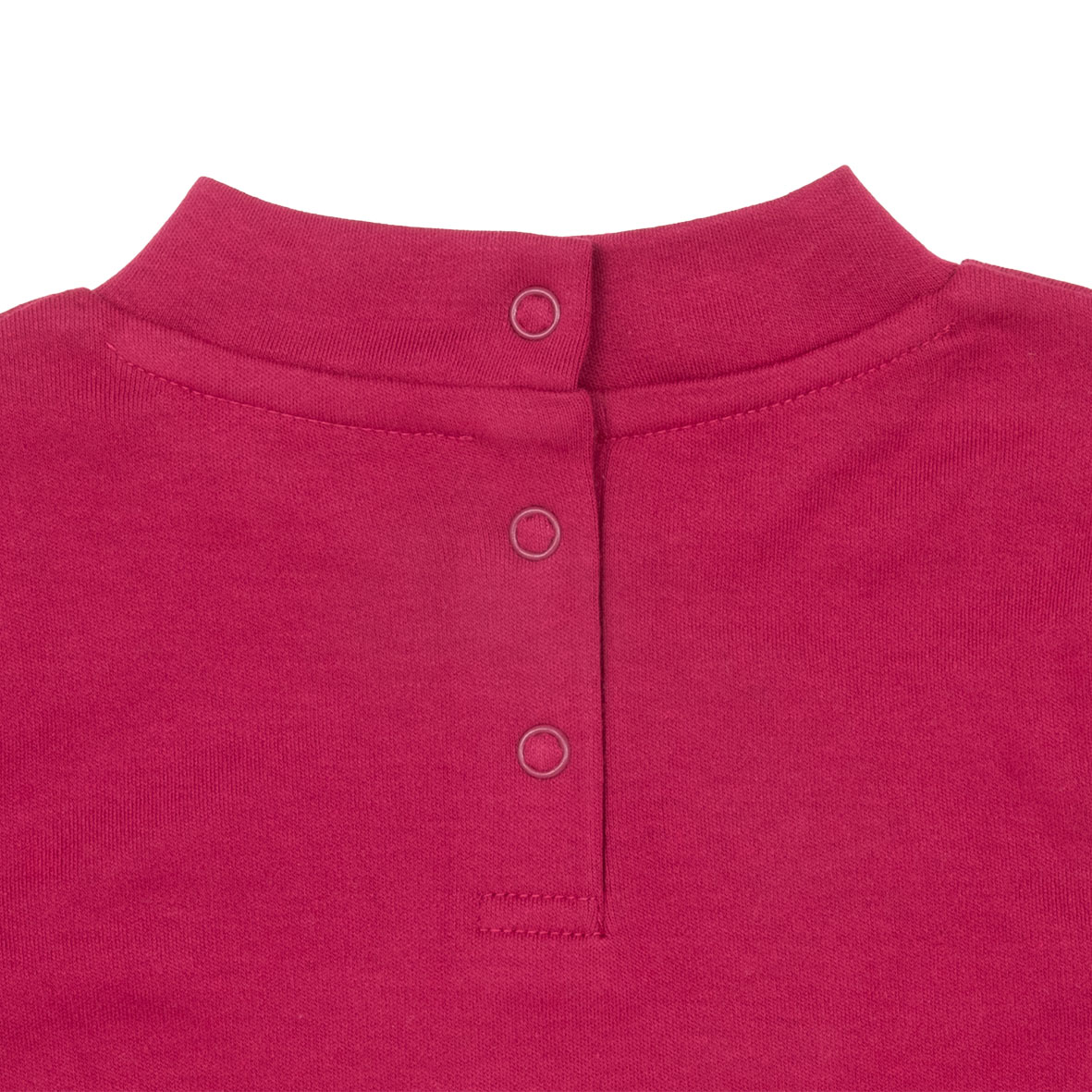 Lupetto interlock bimba rosso stampato "orsetti" - Mawi