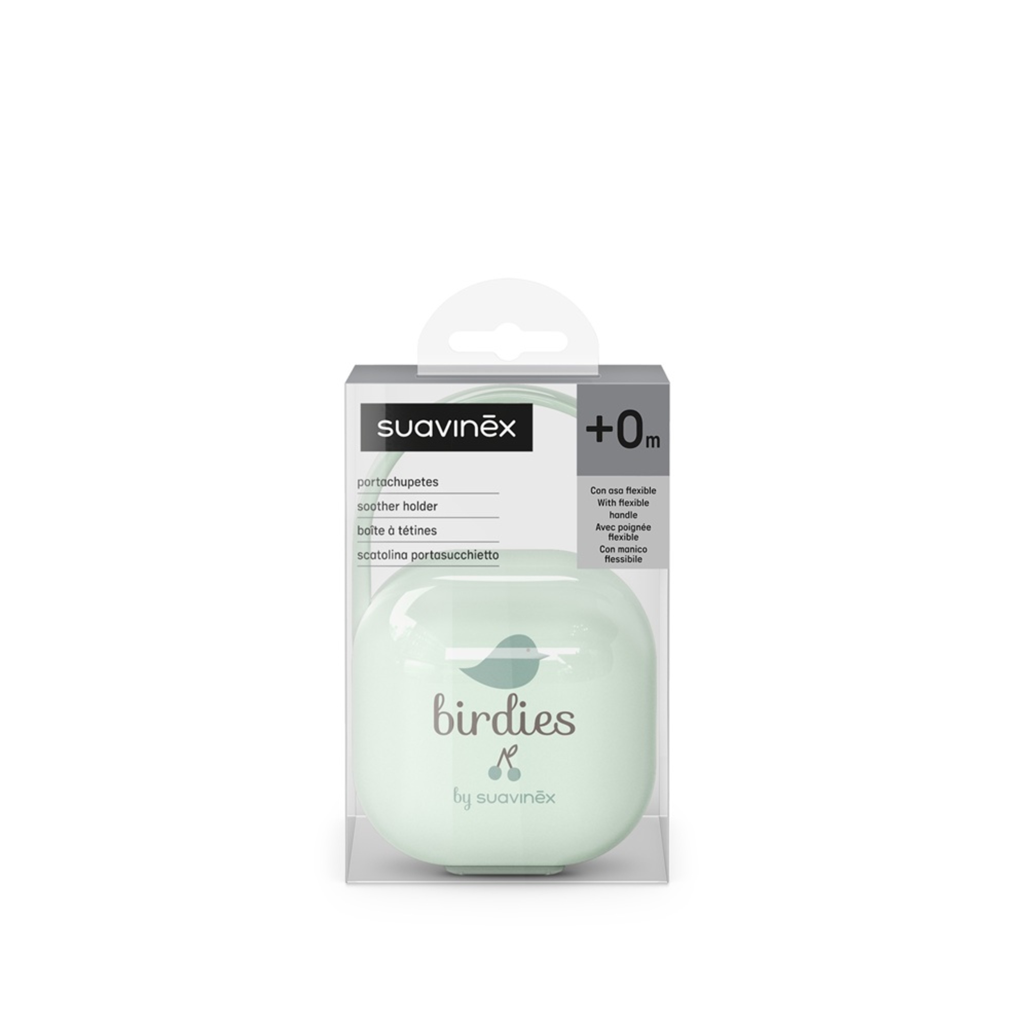 Scatolina portaciuccio birdies verde - suavinex - Suavinex