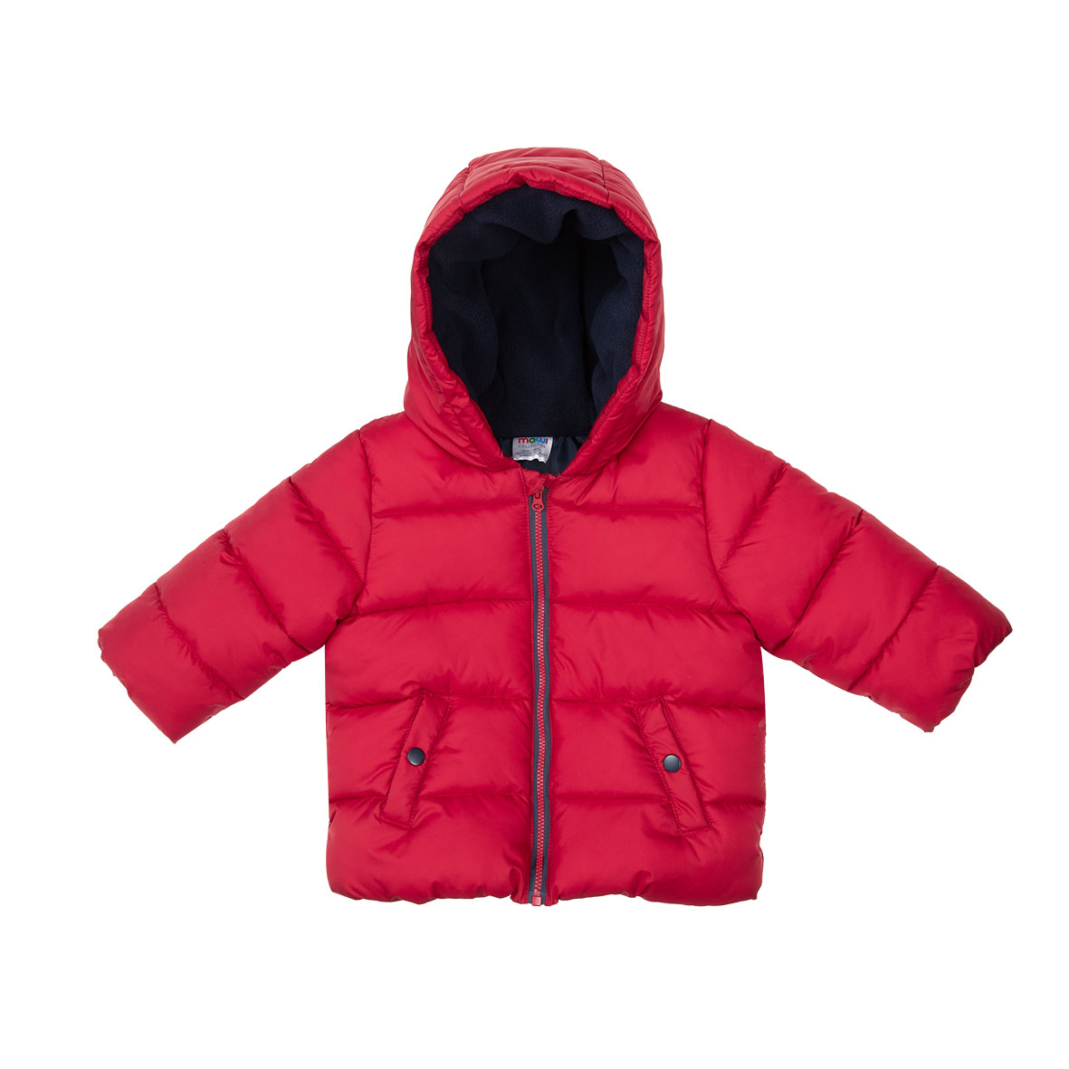 Piumino con cappuccio bimbo rosso - Mawi