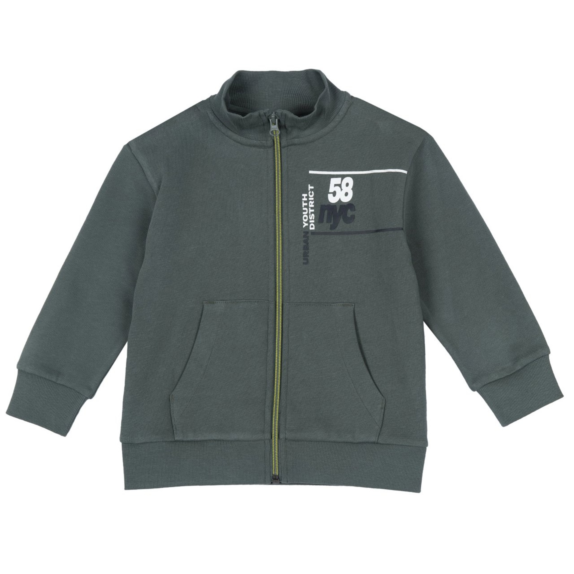 Cardigan fleece verde - chicco - Chicco