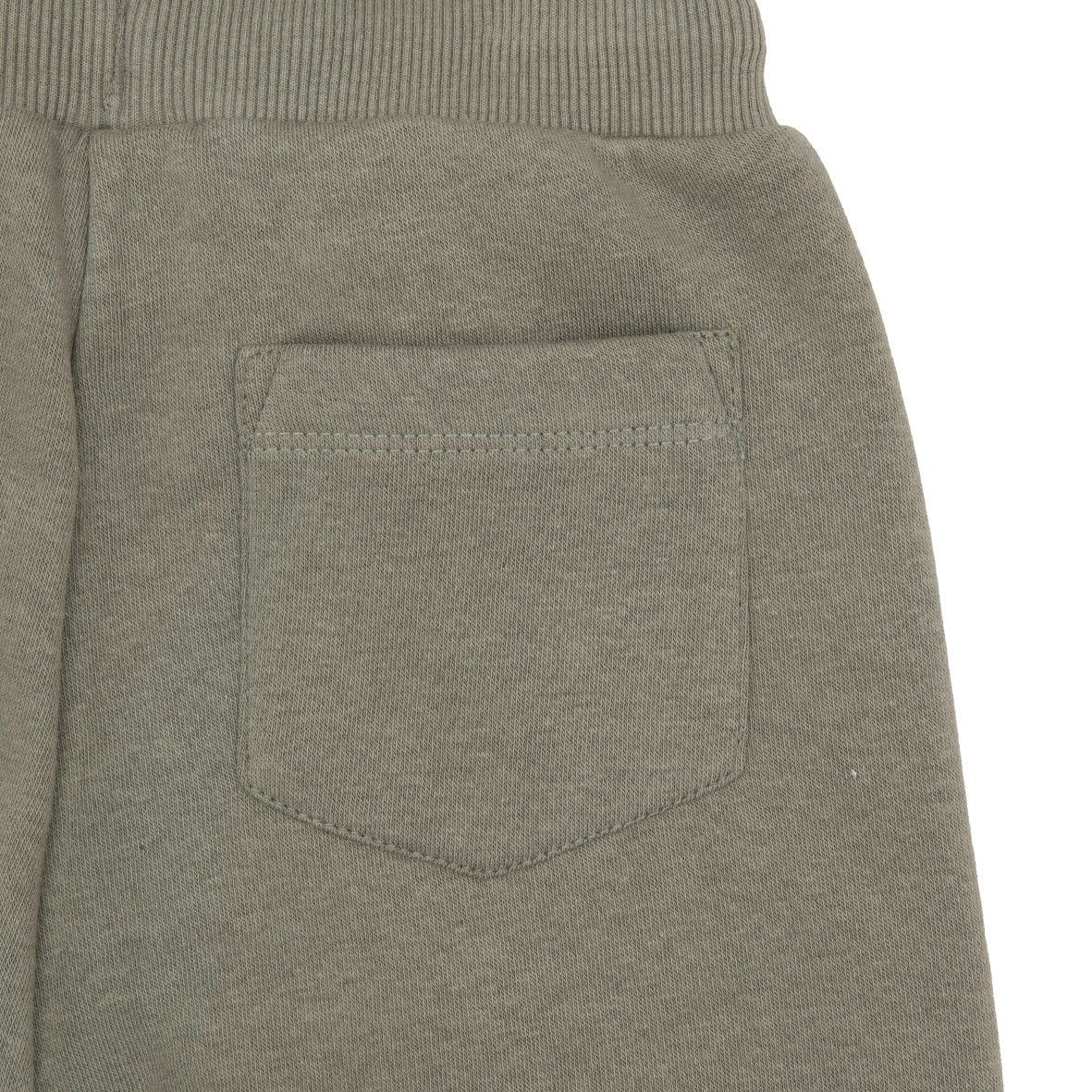 Pantalone felpato bimbo verde stampato - Mawi