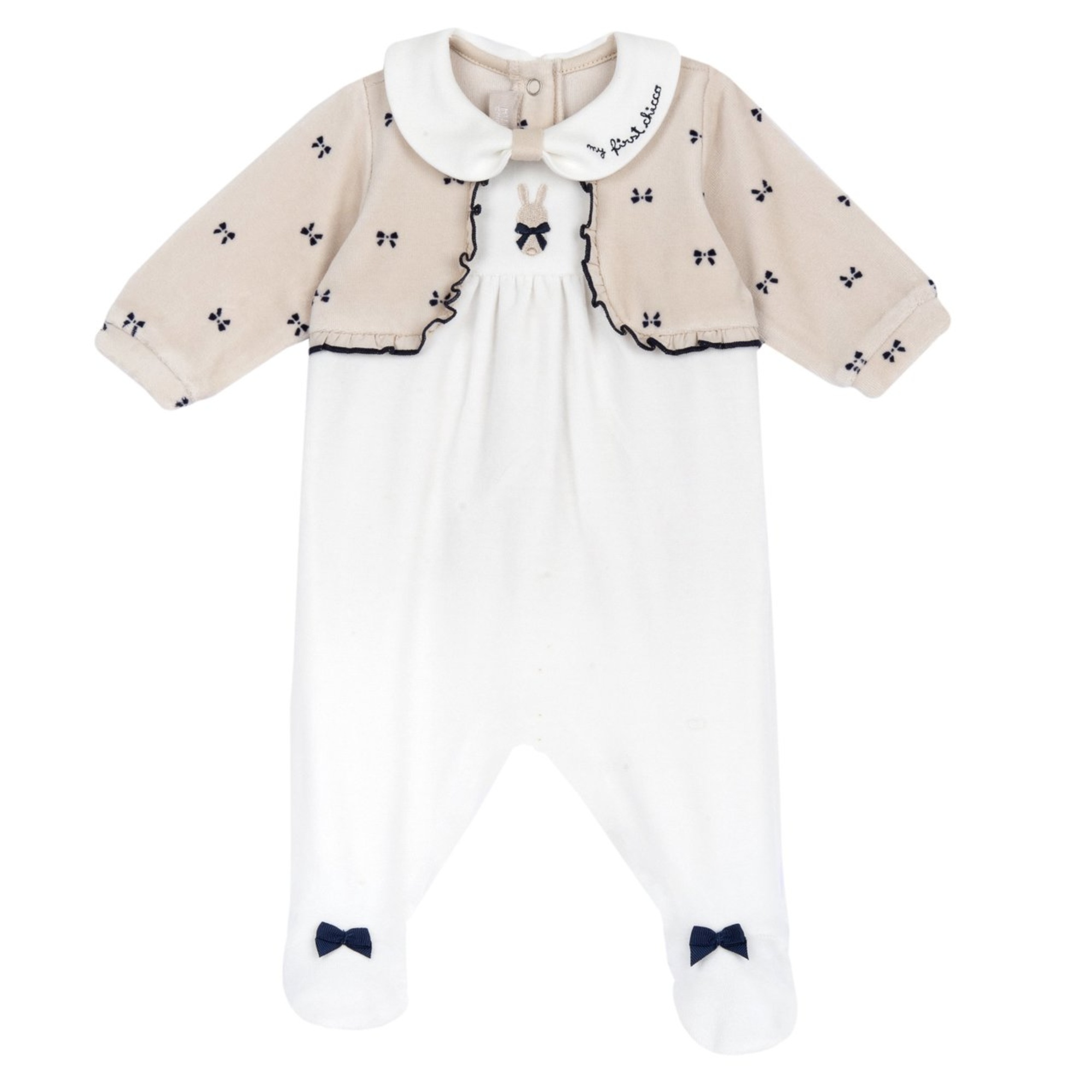 Tutina con apertura patello con gilet - chicco - Chicco
