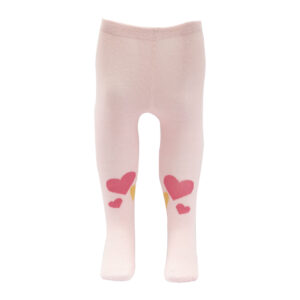 Collant bimba rosa chiaro stampato - Mawi