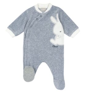 Tutina aperta davanti con coniglio laterale - chicco - Chicco