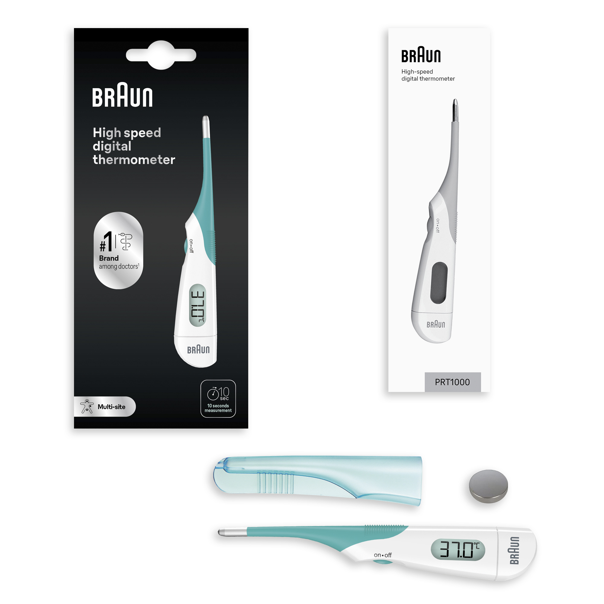 Termometro digitale prt1000 - braun - Braun