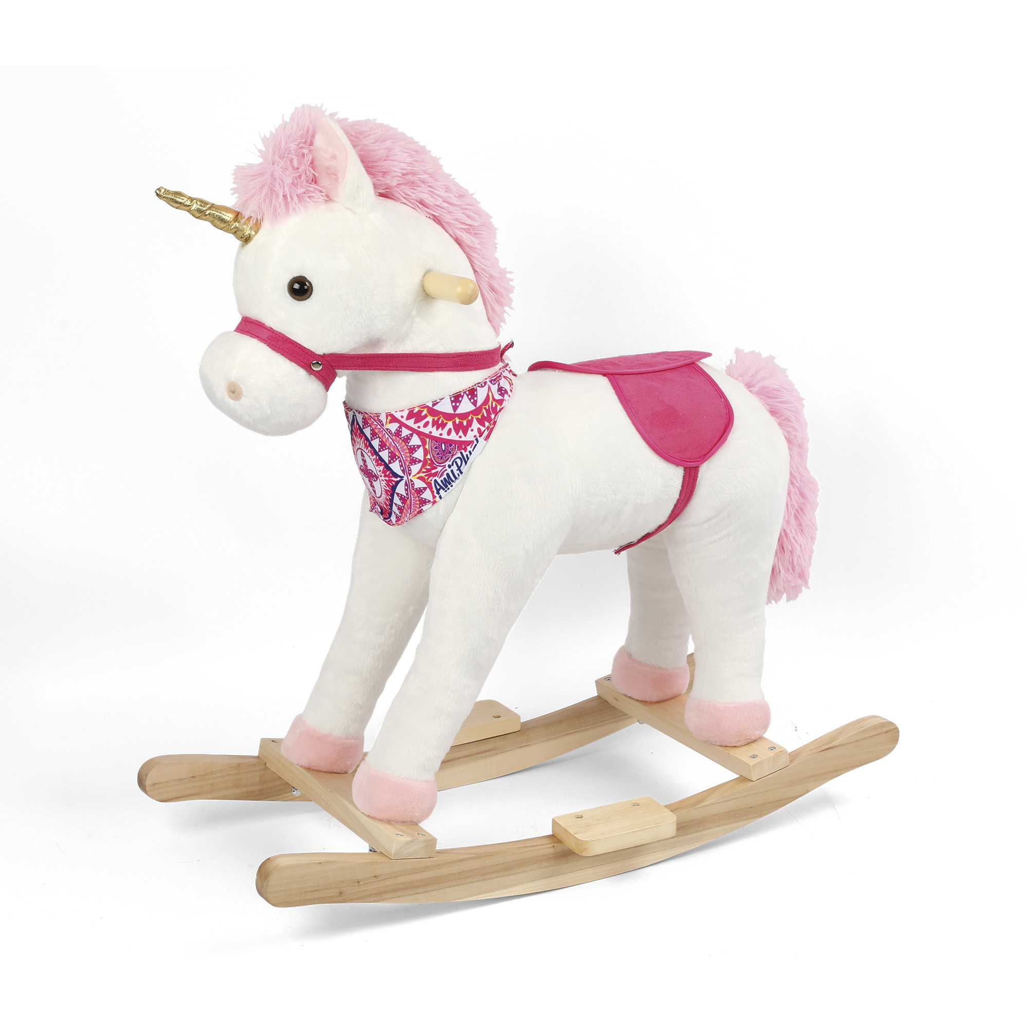 Unicorno a dondolo per bambini 18-36 mesi - Ami Plush