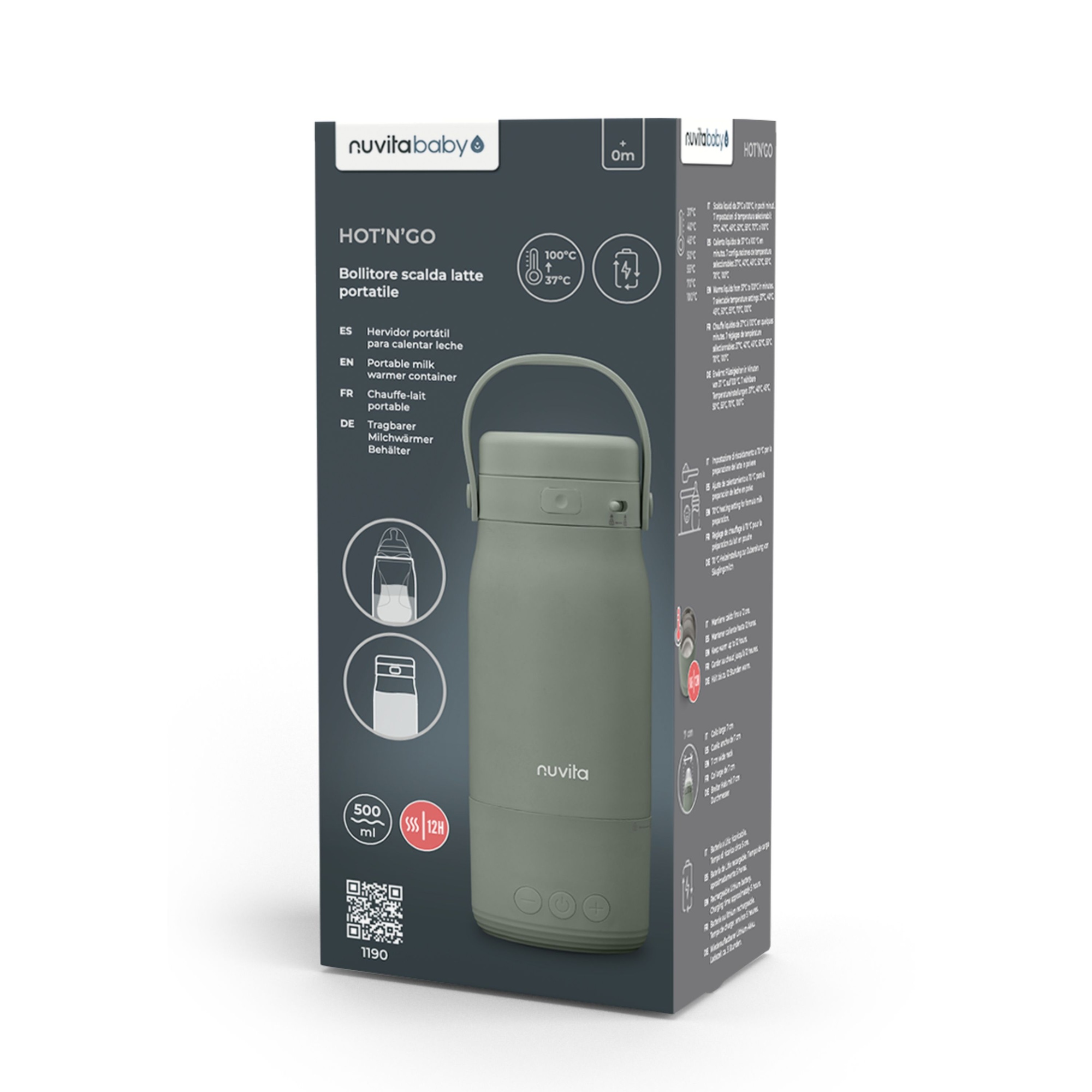 Bollitore e scalda latte portatile hot'n'go - nuvita - Nuvita