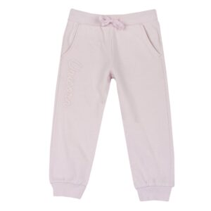 Pantaloni fleece rosa stampa tono su tono - chicco - Chicco