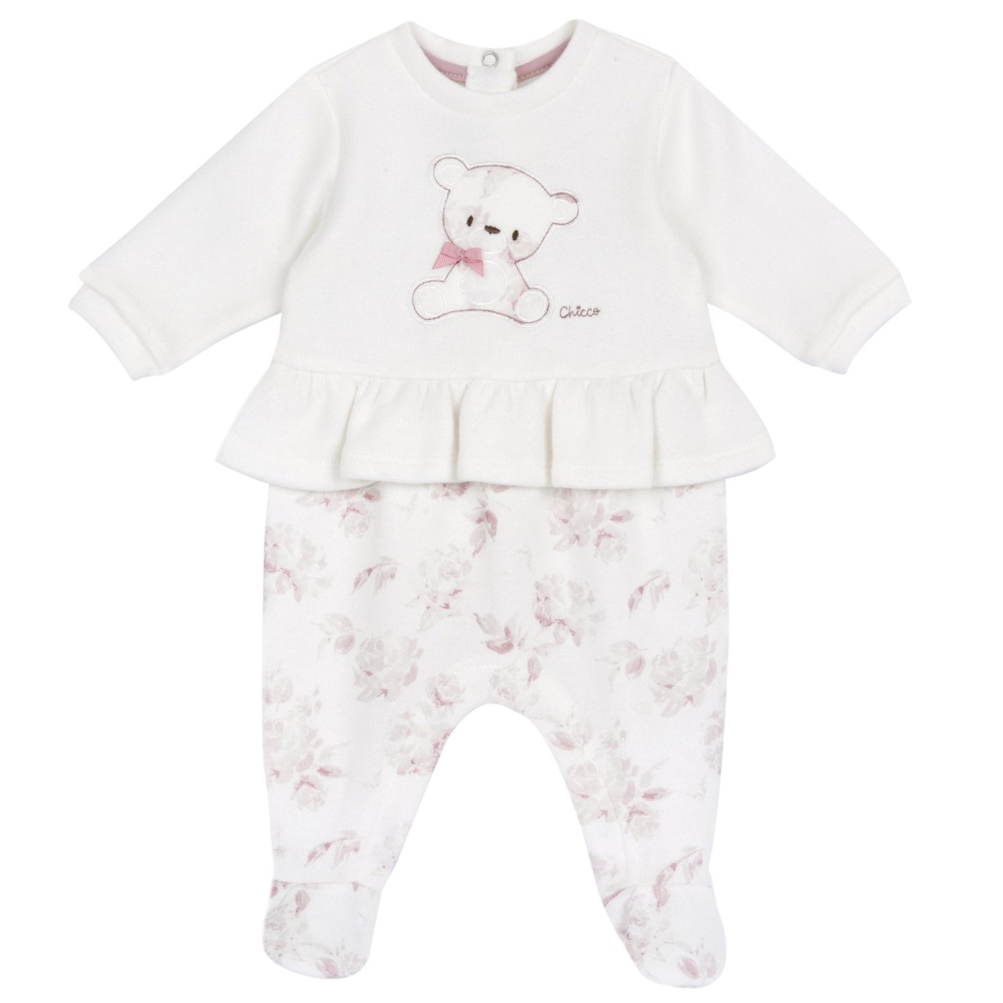 Tutina aperta entrogamba con orsacchiotto - chicco - Chicco