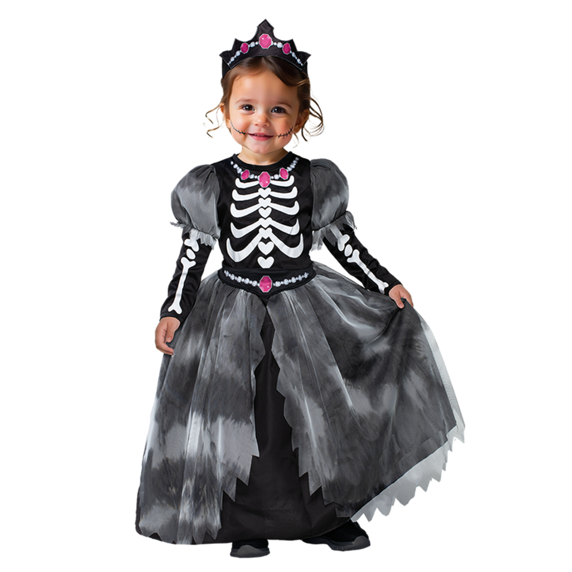 Costume halloween principessa degli scheletri - Carnaval Queen