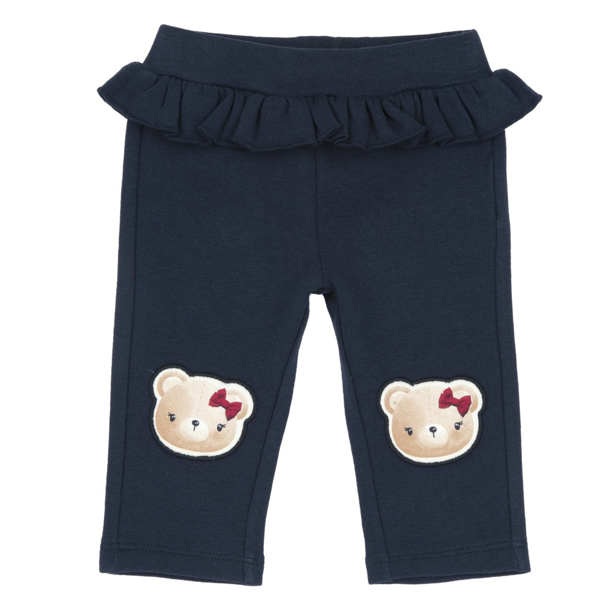 Pantaloni blu orsetti ginocchia - chicco - Chicco