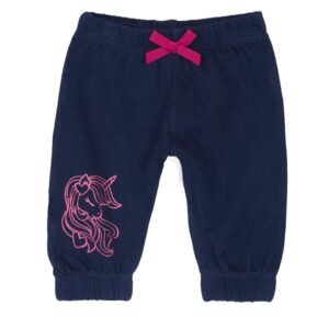 Pantalone fleece blu unicorno - chicco - Chicco