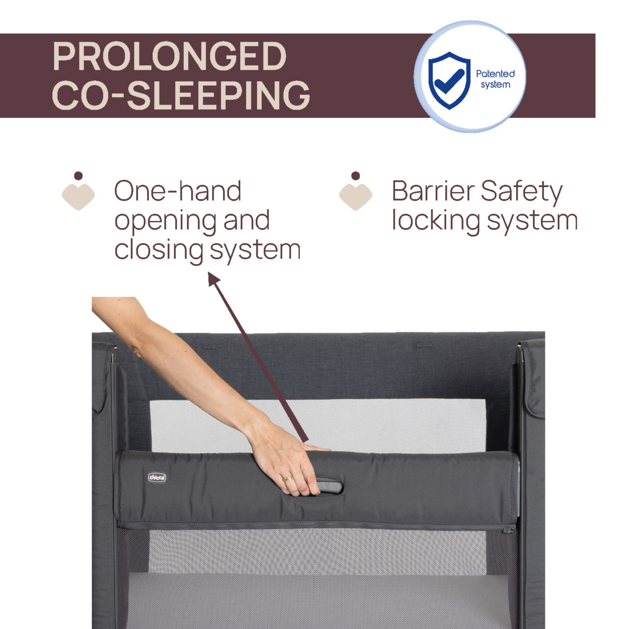 Next2me forever lettino cosleeping rice - chicco - Chicco