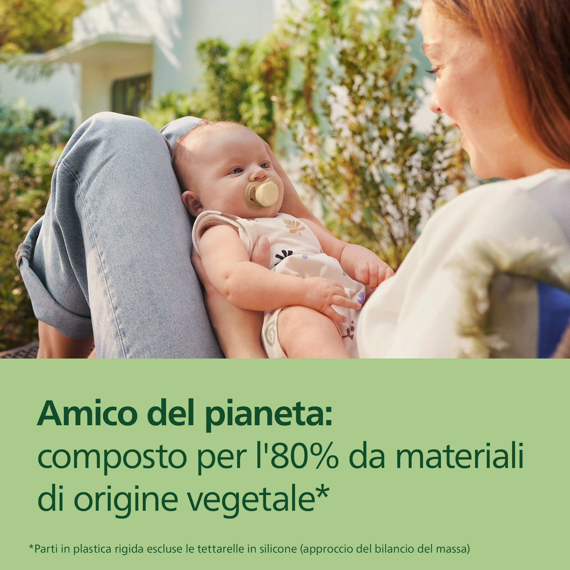 Succhietti ultra start 0-2m day pastello giallo e viola, a base vegetale - set da 2 ciucci - philips avent - Avent